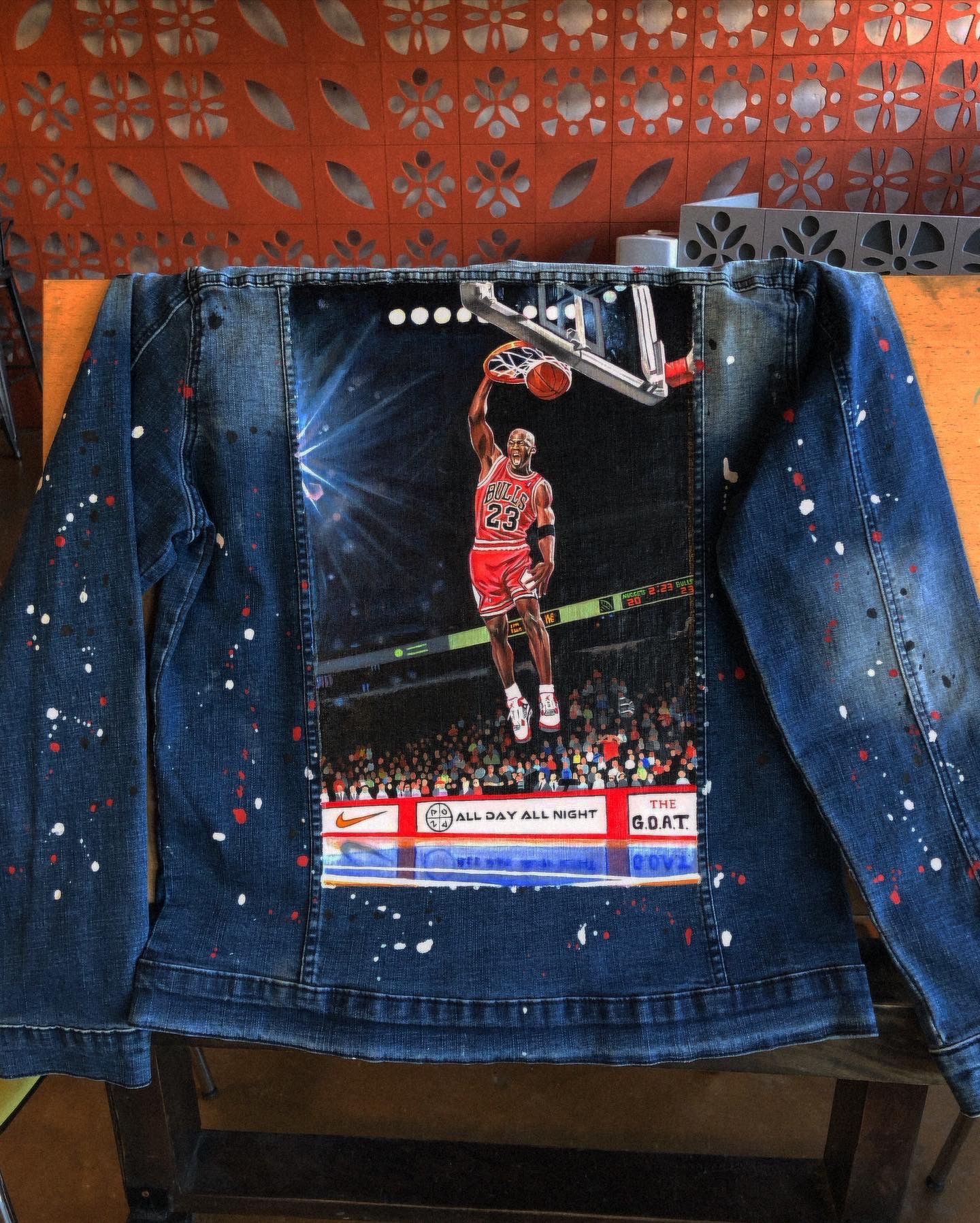 Michael Jordan Denim Jacket 
