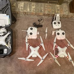 DJI Phantom 2 and 3 Drones