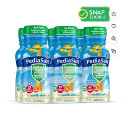 3 Pediasures Vanilla 