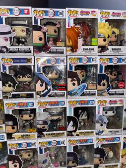 Funko Pop Anime Lot – Demon Slayer, Naruto, Boruto