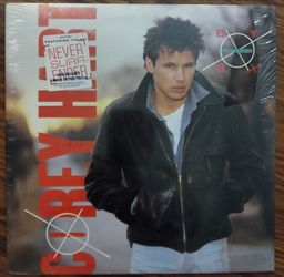 VINTAGE SEALED (1985) COREY HART "BOY IN THE BOX" VINYL RECORD + LIMITED EDITION POSTER INCLUDED (NEVER OPENED*)