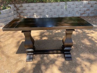 Dark Brown/Black Counter Desk