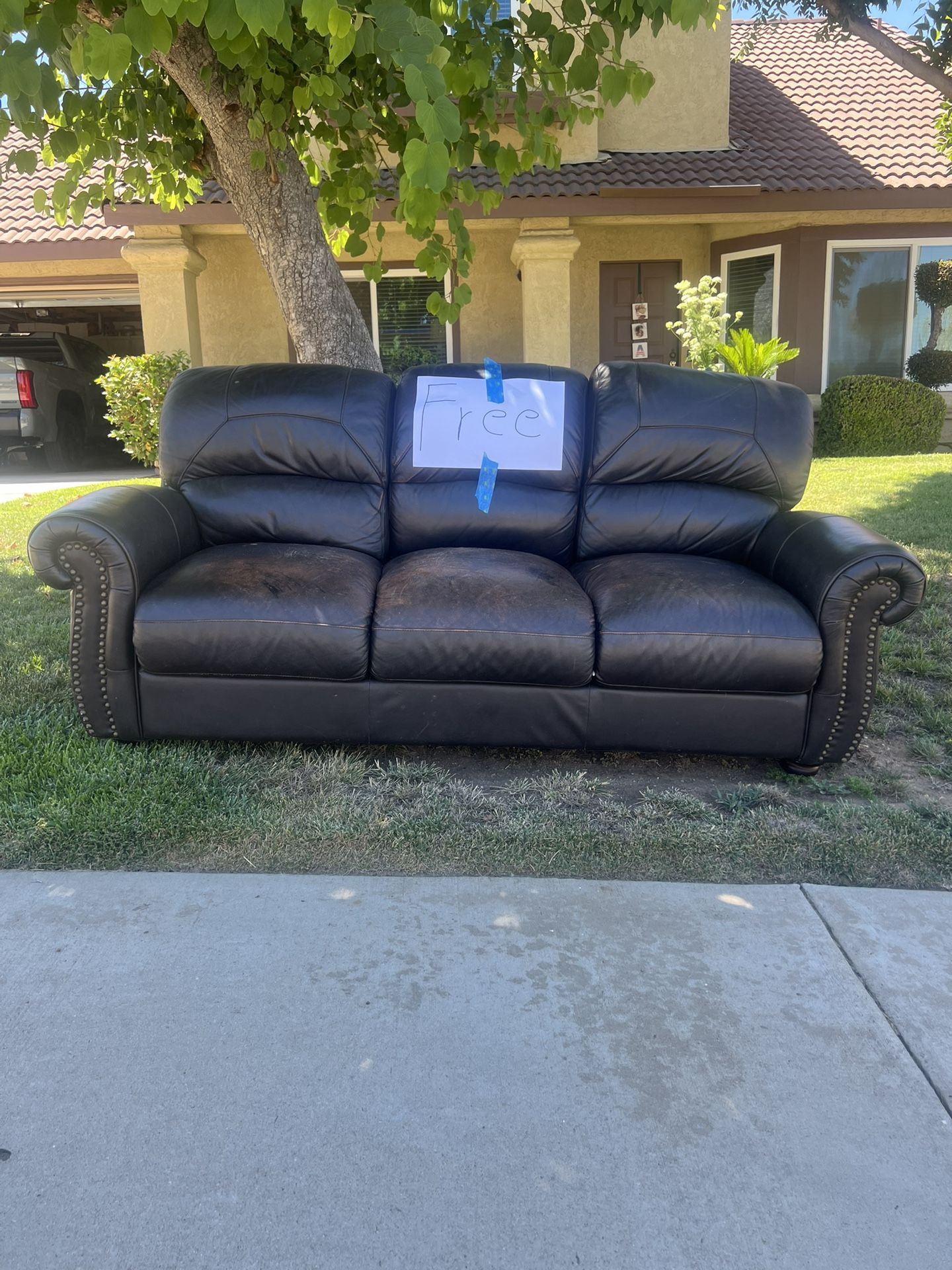 Leather Couch