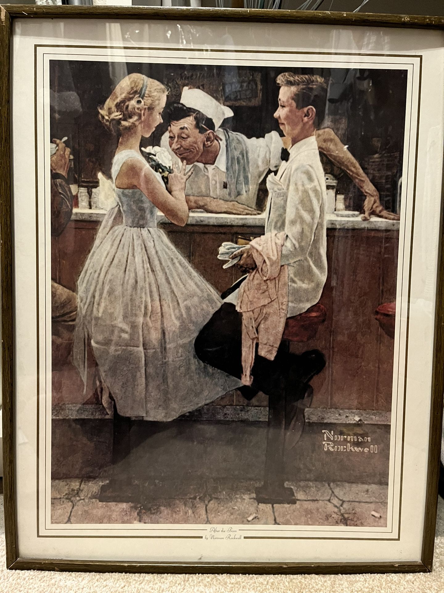 “After the Prom” by Norman Rockwell