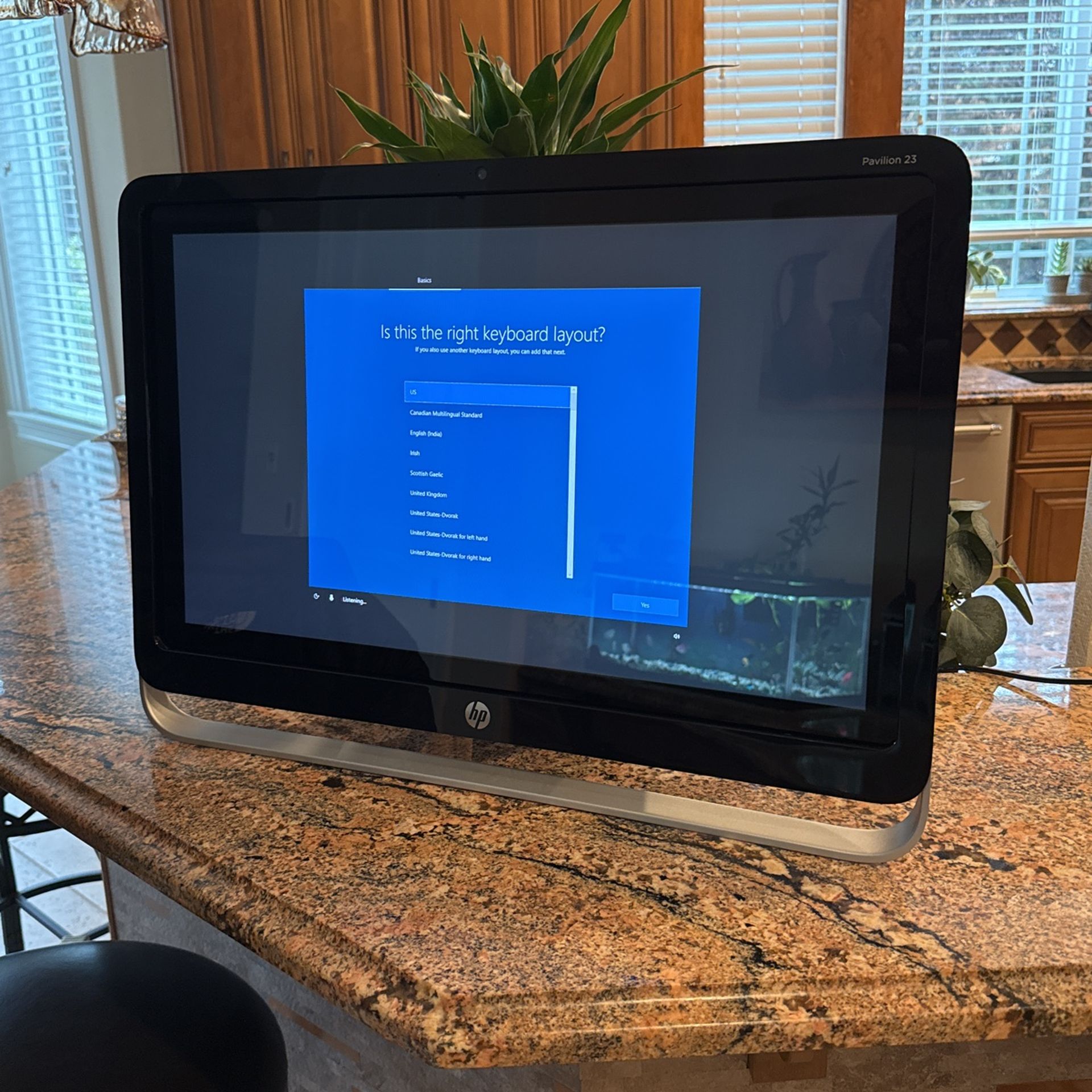All-In-One HP Desktop
