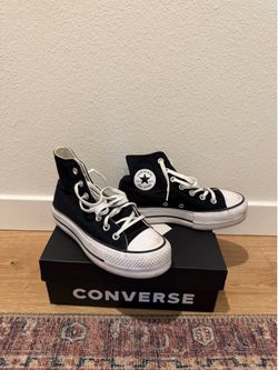 Converse high top platform Women’s 5