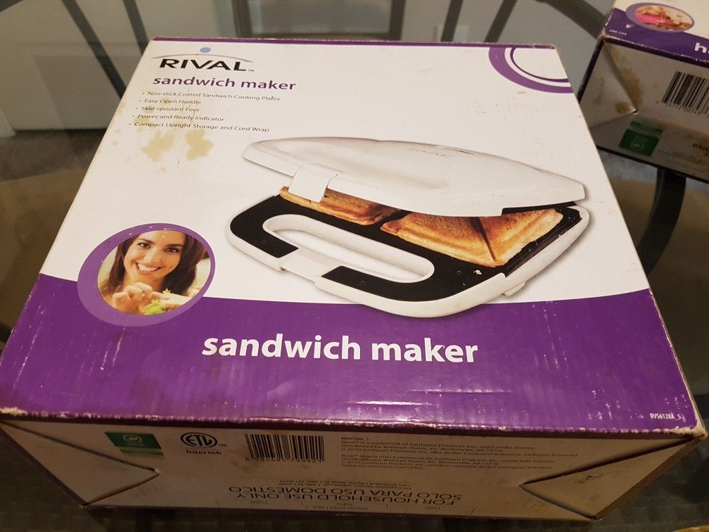 Rival sandwich maker