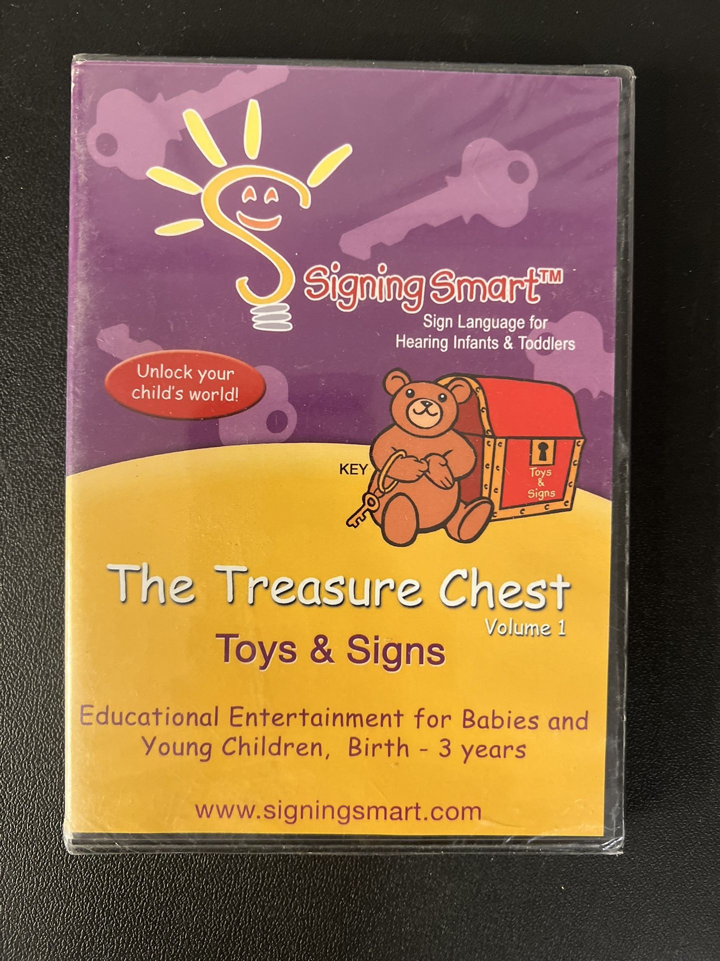 The Treasure Chest Toys and Signs (DVD, 2018) New Sealed