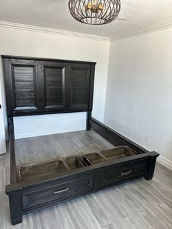 Beautiful California king bed frame