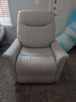 Microsuede Electric Recliner