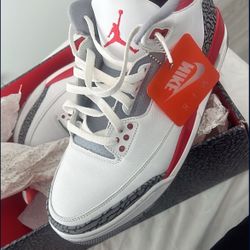 Jordan 3 Fire Red