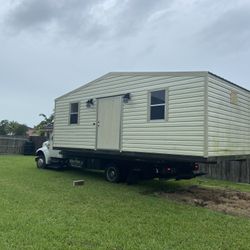 Sheds Relocated , Movemo Casita De Patio Container Rv Trailer Crane Available 