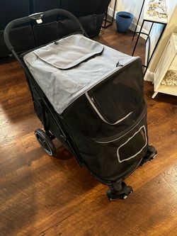 PawHut foldable dog stroller