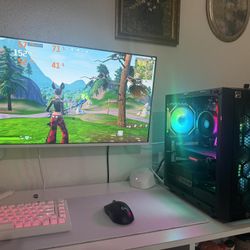 Black Gaming Pc Computer Desktop GTX 1660 Super / Ryzen 5 1600