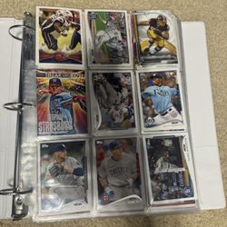 177 Baseball And Football Cards