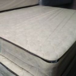 NEW QUEEN SIZE ORTHOPEDIC FIRM MATTRESS W.BOXSPRING INCLUDED 🔥 SAVE BIG 🔥  🇺🇸🇨🇴🇲🇽SE HABLA ESPAÑOL 🇩🇴🇵🇦🇭🇳 🚚💨 ENTRAGA DISPONIBLE  🚚💨
