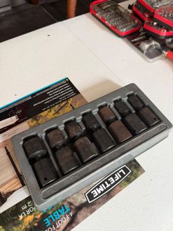 Snap on socket set