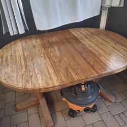 Oak Table And Chairs