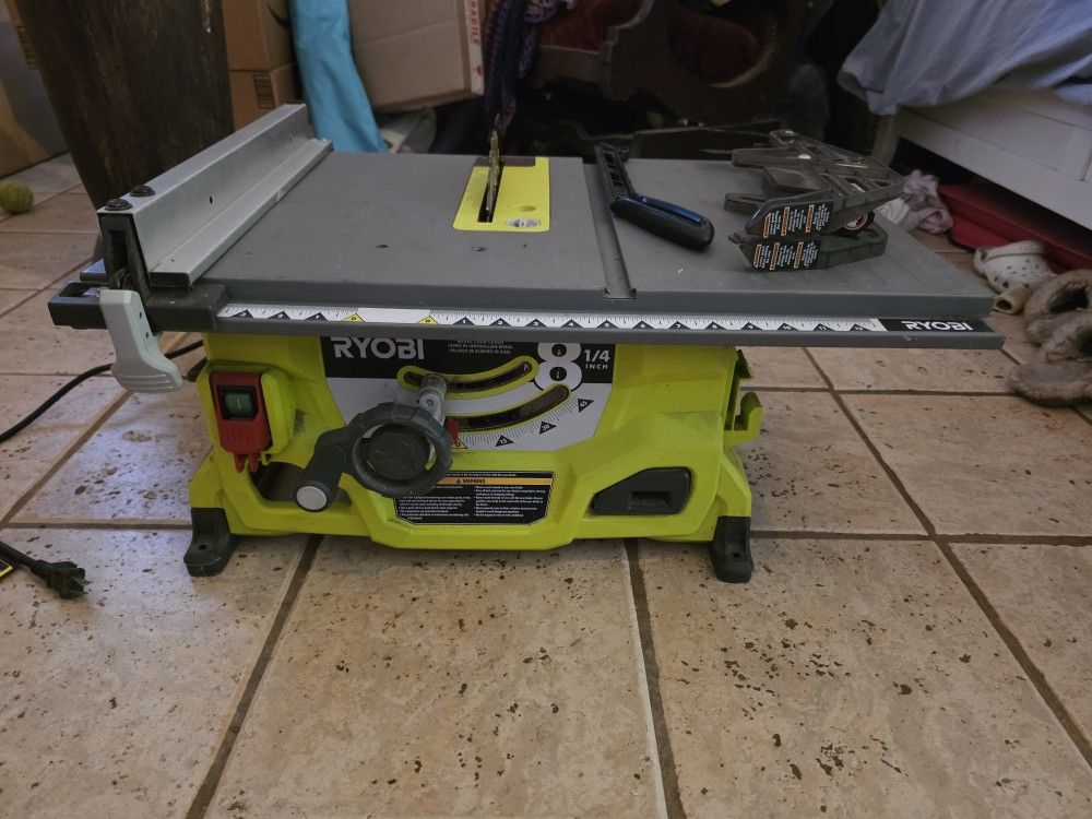 ryobi portable table saw