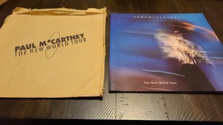 Paul McCartney concert program