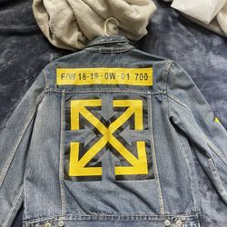 Off White Denim Jacket