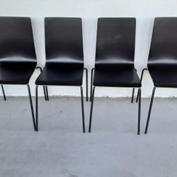 4 Dark Brown Chairs