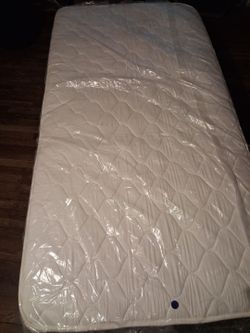 Black Metal Bed Frame with Slats