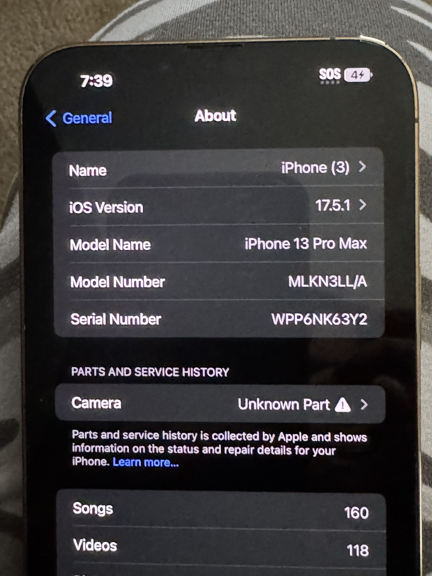 iPhone 13 Pro Max (Gold, Unlocked) – $400 OBO – Pick Up Only