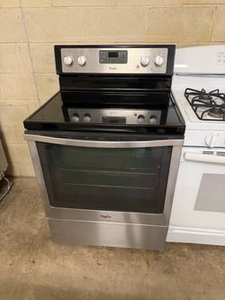 Whirlpool Glass Top Stove