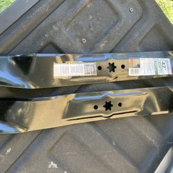 Lawn Mower Blades . 42”(2 Blades) 6 Point Star Center.