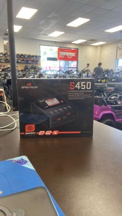 Spektrum RC S450 G2 Quad smart lipo battery charger (6S/10A/DC-400W/AC-200W