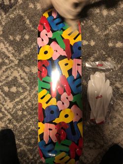 Supreme balloons skate board