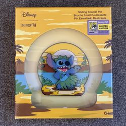 2025 SDCC Loungefly Exclusive Disney Stitch Pin 