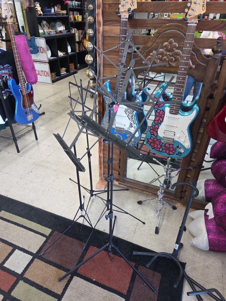 Assorted Music Stands