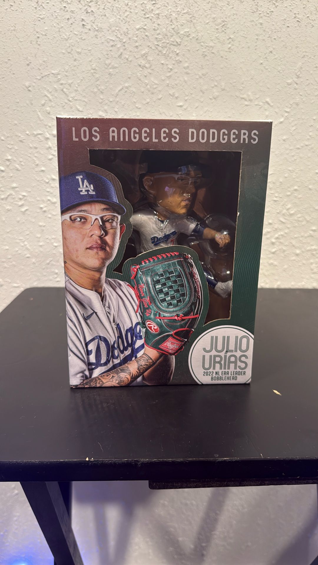 Julio Urias 2022 NL ERA Leader Bobblehead