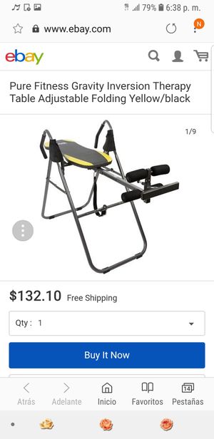 Pure Fitness Inversion Table For Sale In Las Vegas Nv Offerup