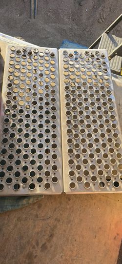 Semi Truck Chassis Step Plates – Aluminum – $50 Each