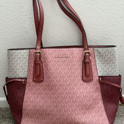 Pink Michael Kors Tote Bag 