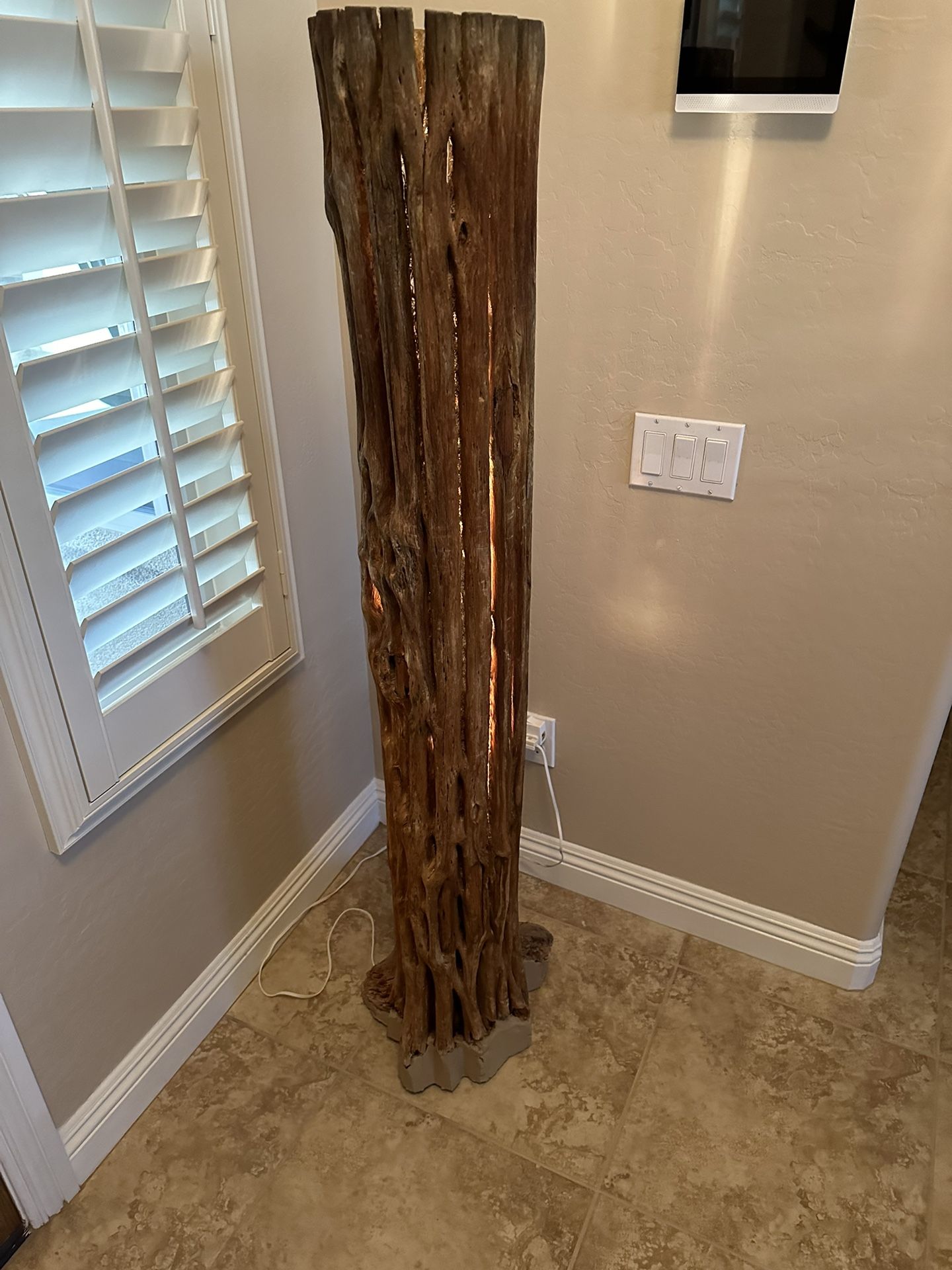 Saguaro Cactus Rib Lamp