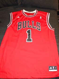 Original Derrick Rose Chicago Bulls Adidas Jersey