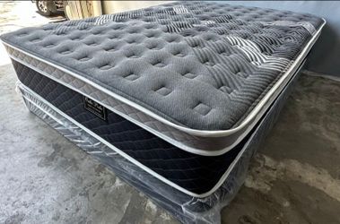 King Oasis Thermal Comfort Europillow Top 12inch Matres!!