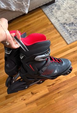Rollerblade Inline Skates Black and Red Size 9