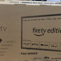 Insignia 32in LED TV 720p Fire tv Edition F20 Series voice remote With Alexa 