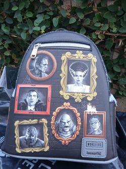 Hot topic Mini backpack loungefly monsters n0 deliever