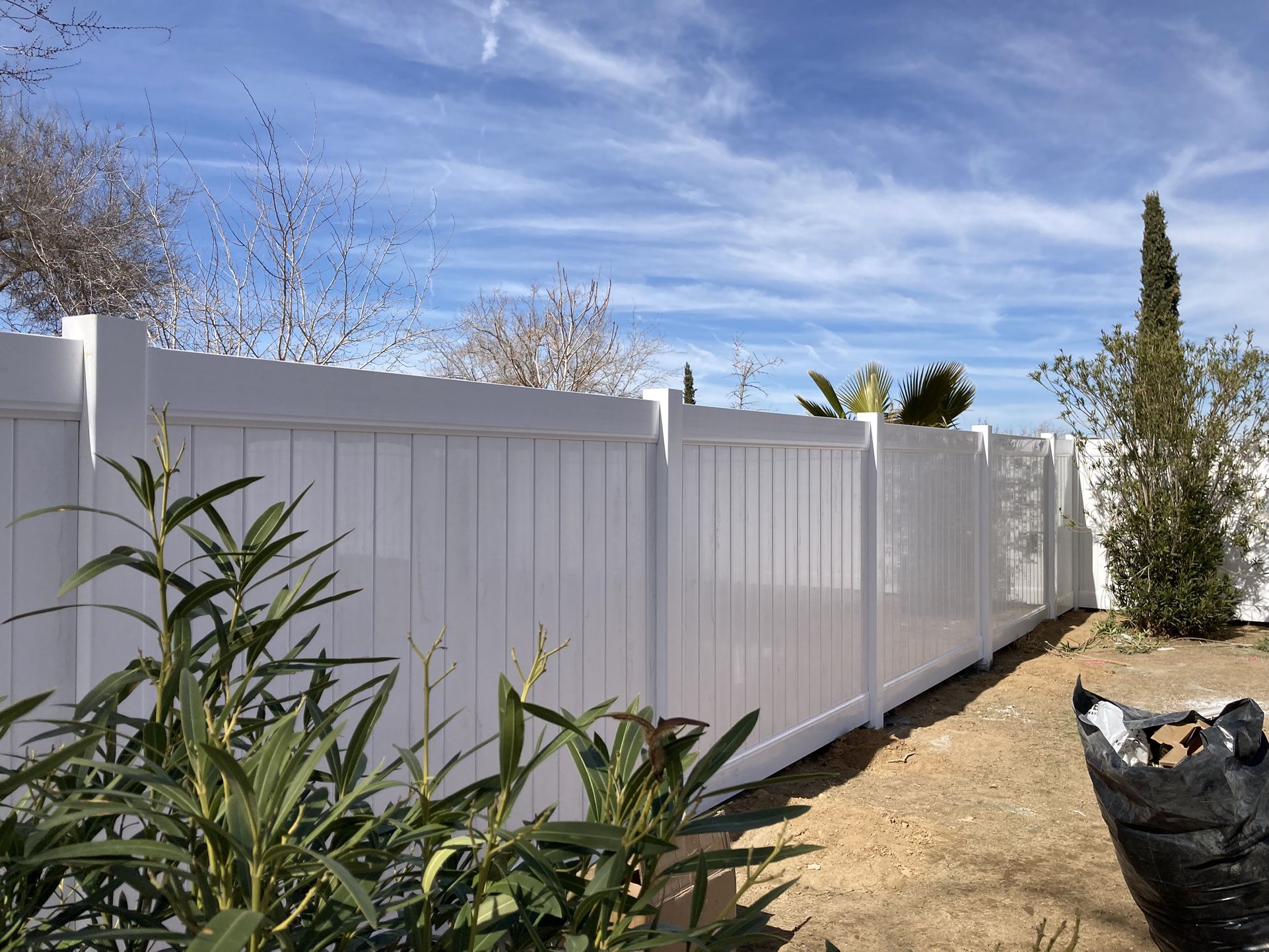 Vinyl Fence