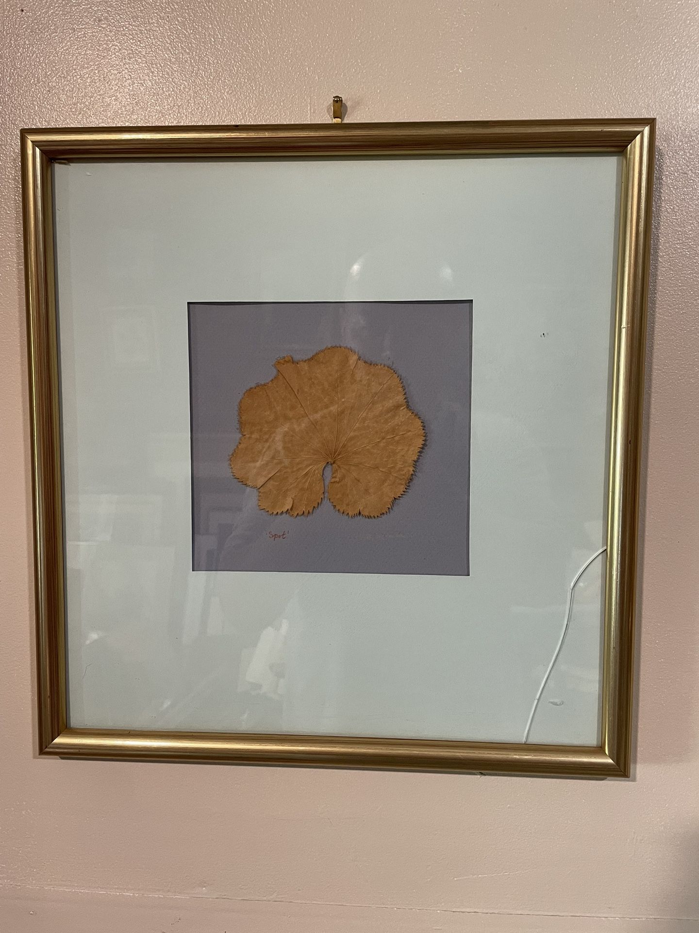 landscape artwork framed 13x13