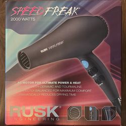 Rusk speed freak professional 2000 watt ceramic dryer