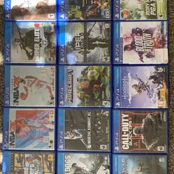 Ps4 Slim,15 Games,2 Controller’s,and A Wireless Headset