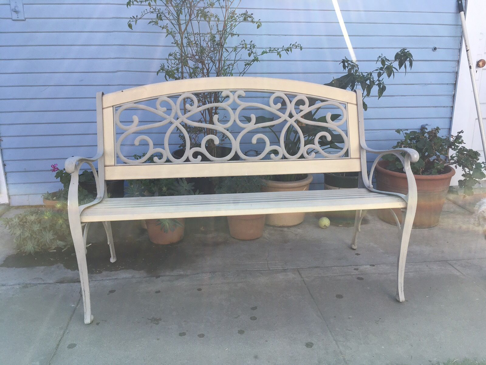 Patio bench