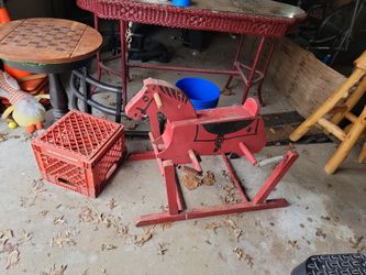 Antique Rocking Horse
